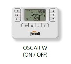 Ferroli Oscar W Dijital Programlanabilir Oda Termostatı