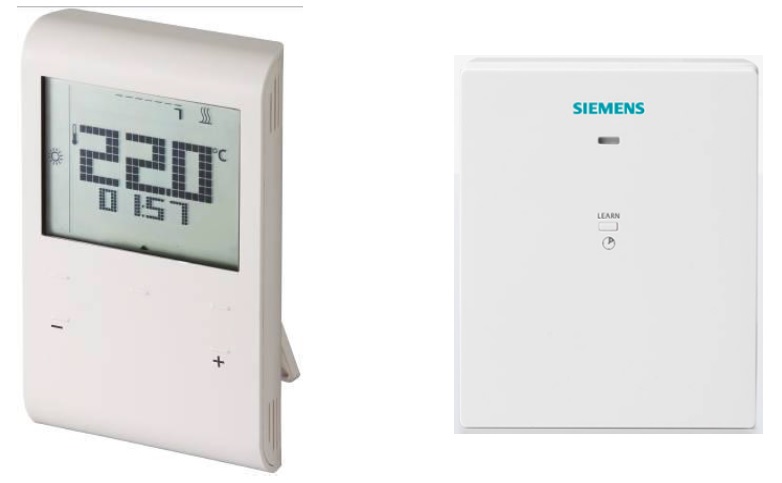 Siemens RDE 100.1 RF Kablosuz, Dijital, Programlanabilir Oda Termostatı