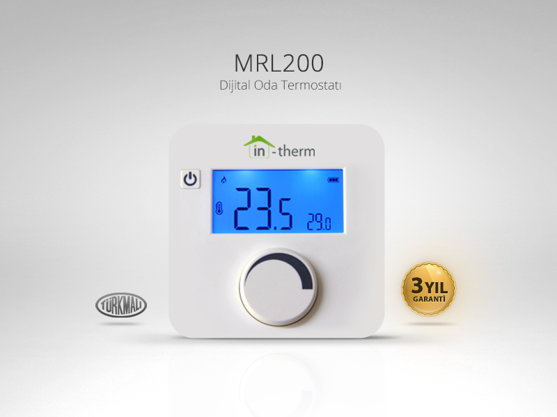 in-therm MRL-200-TM Dijital Oda Termostatı 