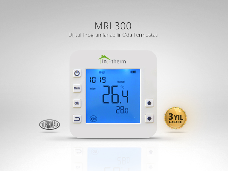 in-therm MRL-300-TM Programlanabilir Oda Termostatı