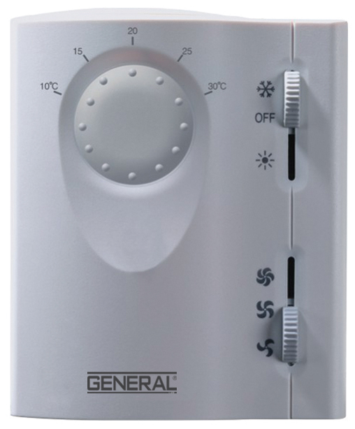 General FC 100 Elektromekanik Fan Coil Termostatı