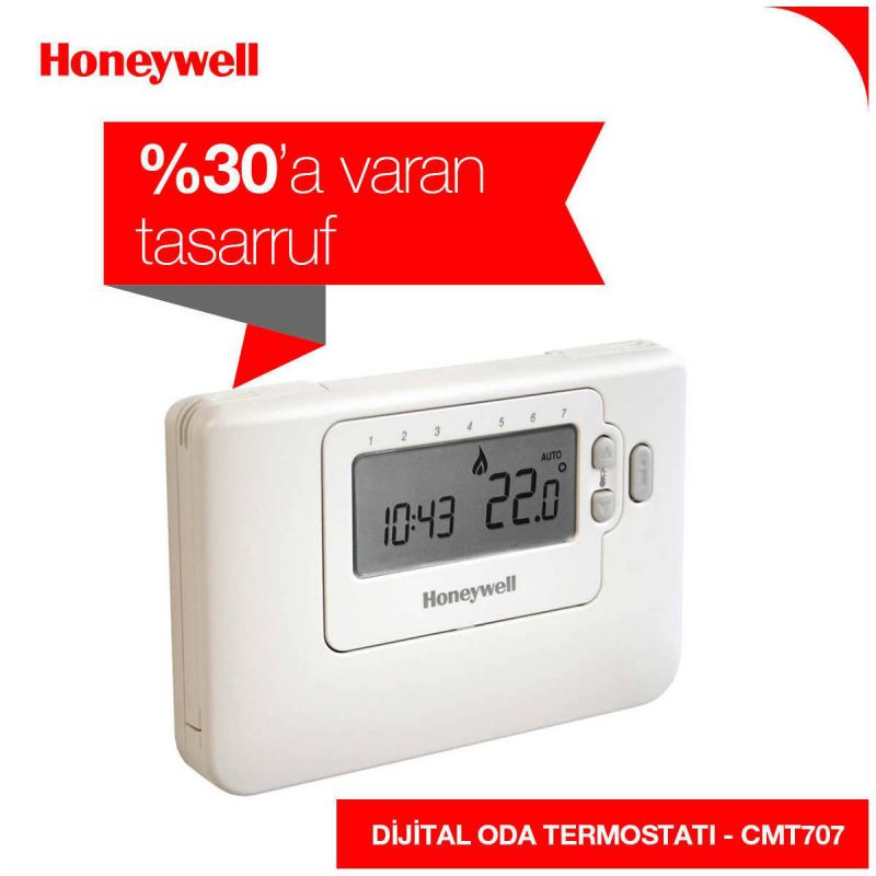 Honeywell Programlanabilir Dijital Oda Termostatı - CM707