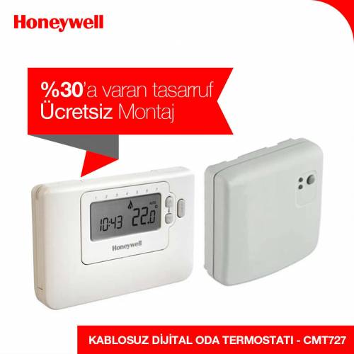 Honeywell Kablosuz, Programlanabilir Dijital Oda Termostatı - CM727