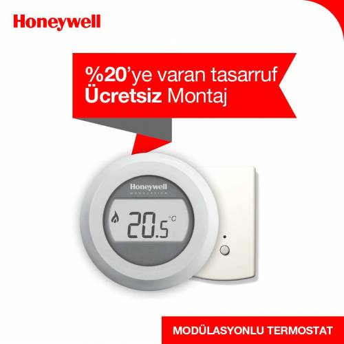 Honeywell Kablosuz, Modülasyonlu Dijital Oda Termostatı