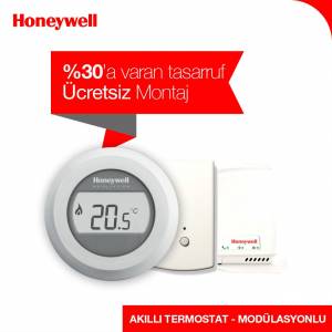 Honeywell Akıllı, Modülasyonlu, İnternet Oda Termostatı 