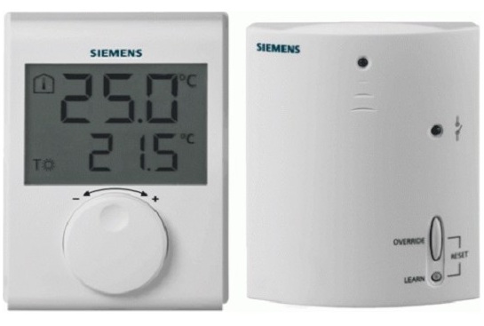 Siemens RDH100RF Kablosuz, Dijital Oda Termostatı